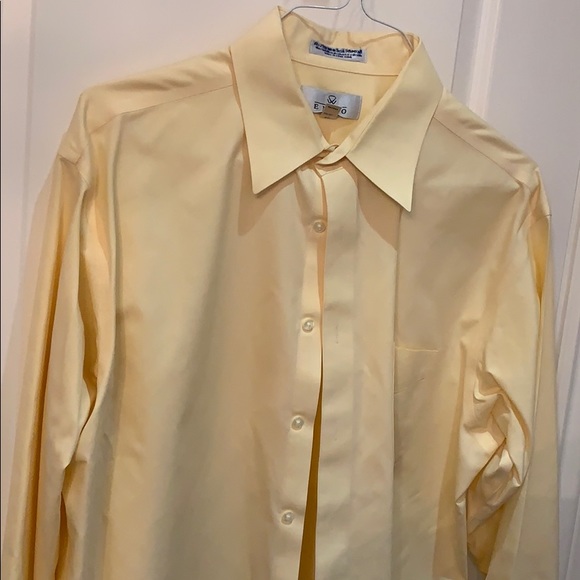 Enro Yellow Dress Shirt - Picture 3 of 10